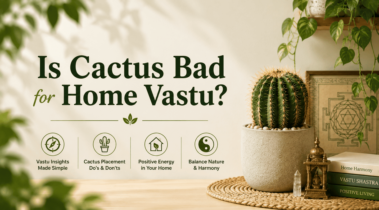 Is Cactus Bad for Home Vastu? The Truth Nobody Tells You