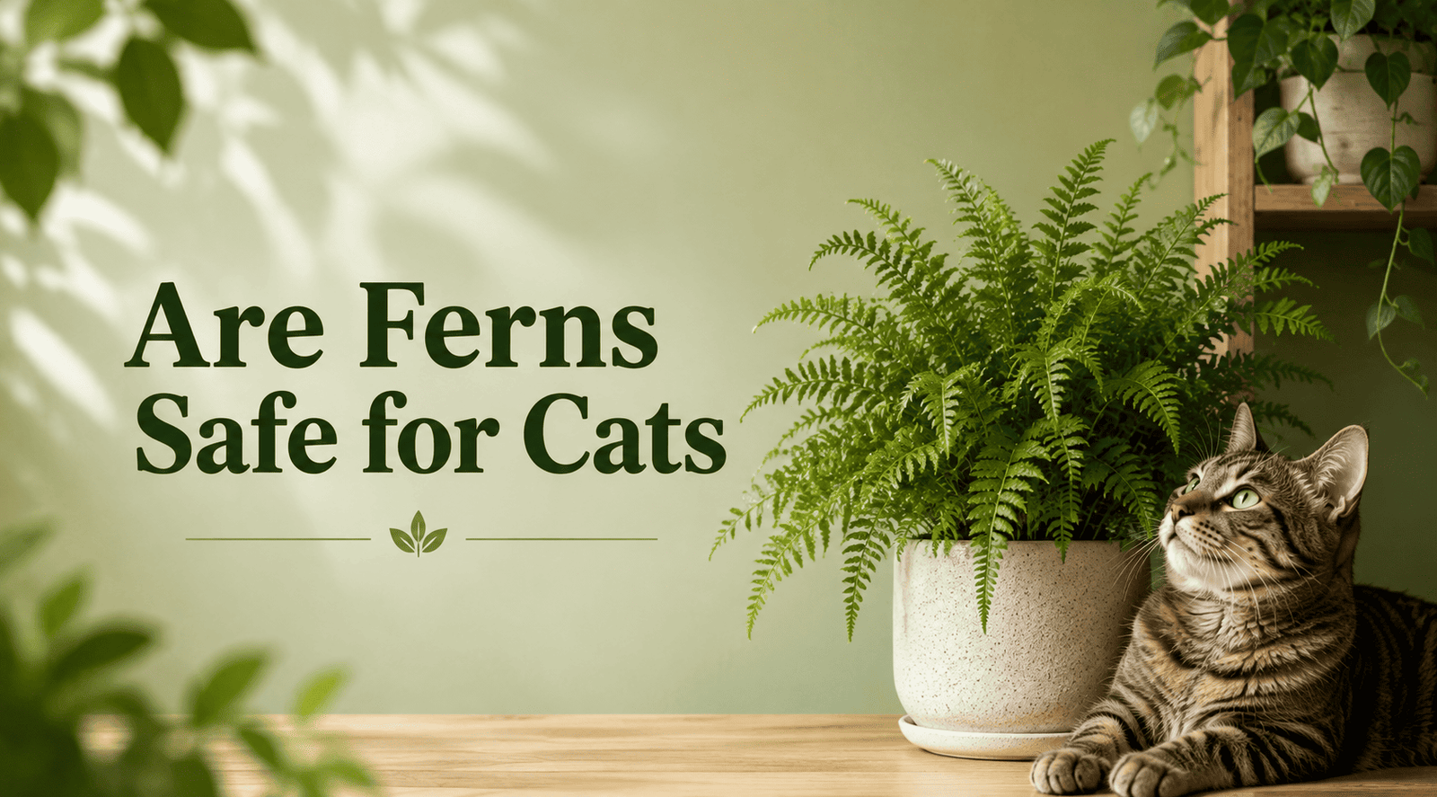Are Ferns Safe for Cats? What Every Cat Owner Needs to Know