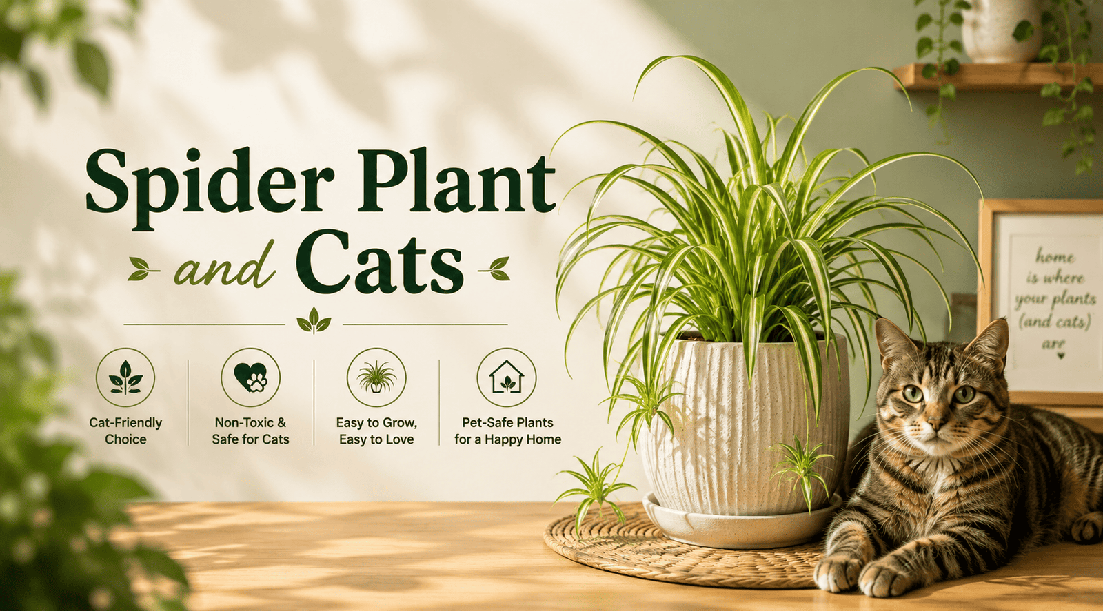 Spider Plant and Cats: Is It Really Safe?