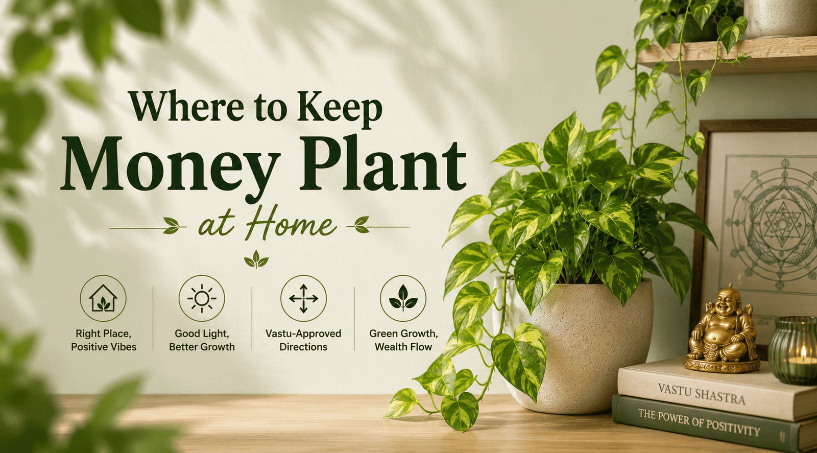 Where to Keep Money Plant at Home: Vastu, Direction & the Truth About Wealth